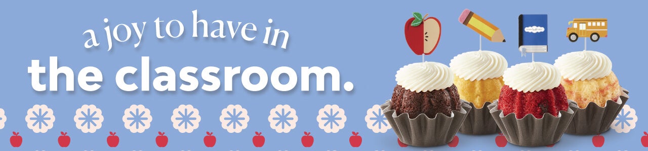 a joy to have in the classroom featuring Best in Class Bundtinis