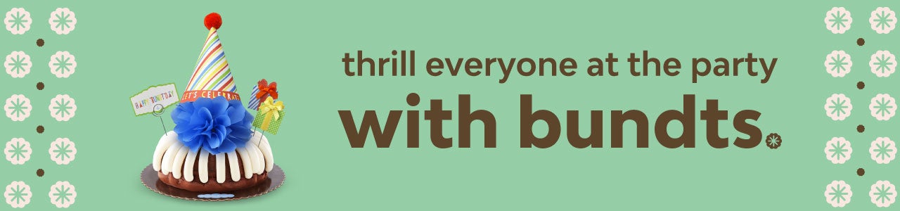Thrill everyone at the party with bundts.