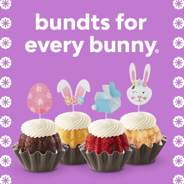 Bundts for every bunny.