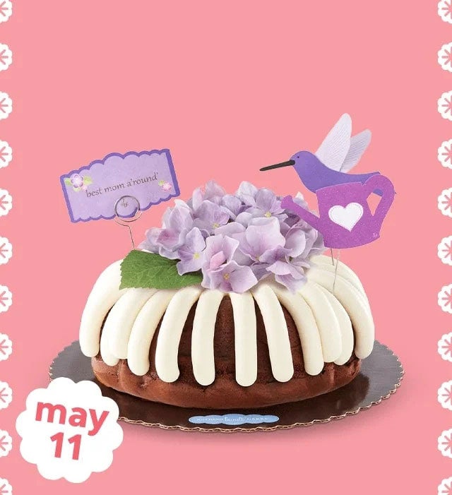 Just what mom wanted: bundts. Featuring Best Mom A'round Bundt Cake. May 11.