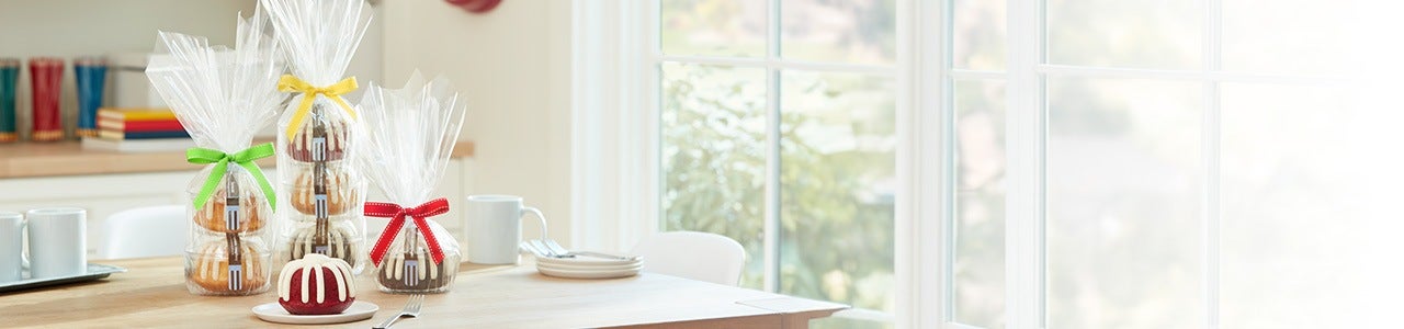 say thanks with cake. Featuring Flour Bouquet Bundt cake.