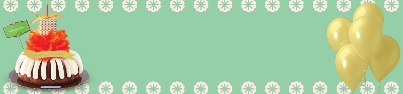 Complete your party featuring Delicious Wishes Bundt Cake