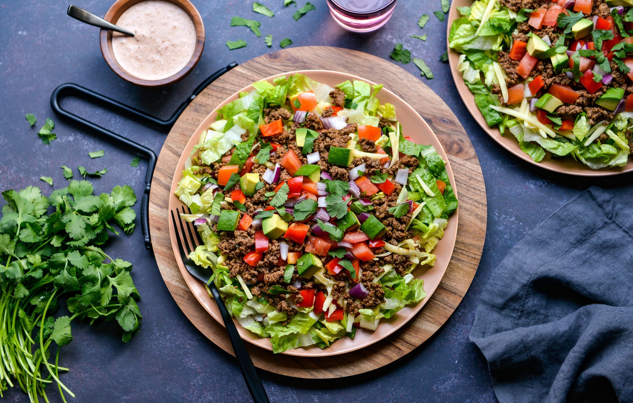 GROUND BEEF TACO SALAD-1