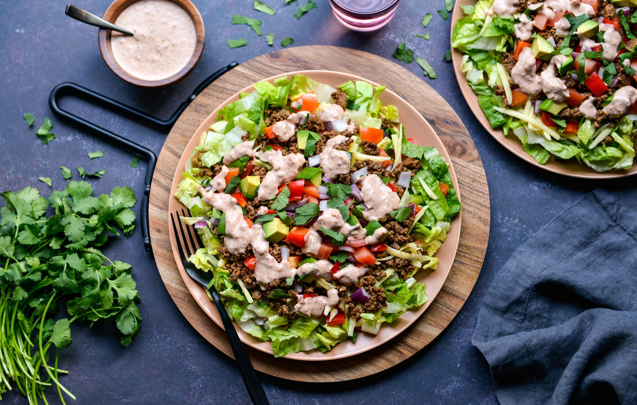 GROUND BEEF TACO SALAD-2