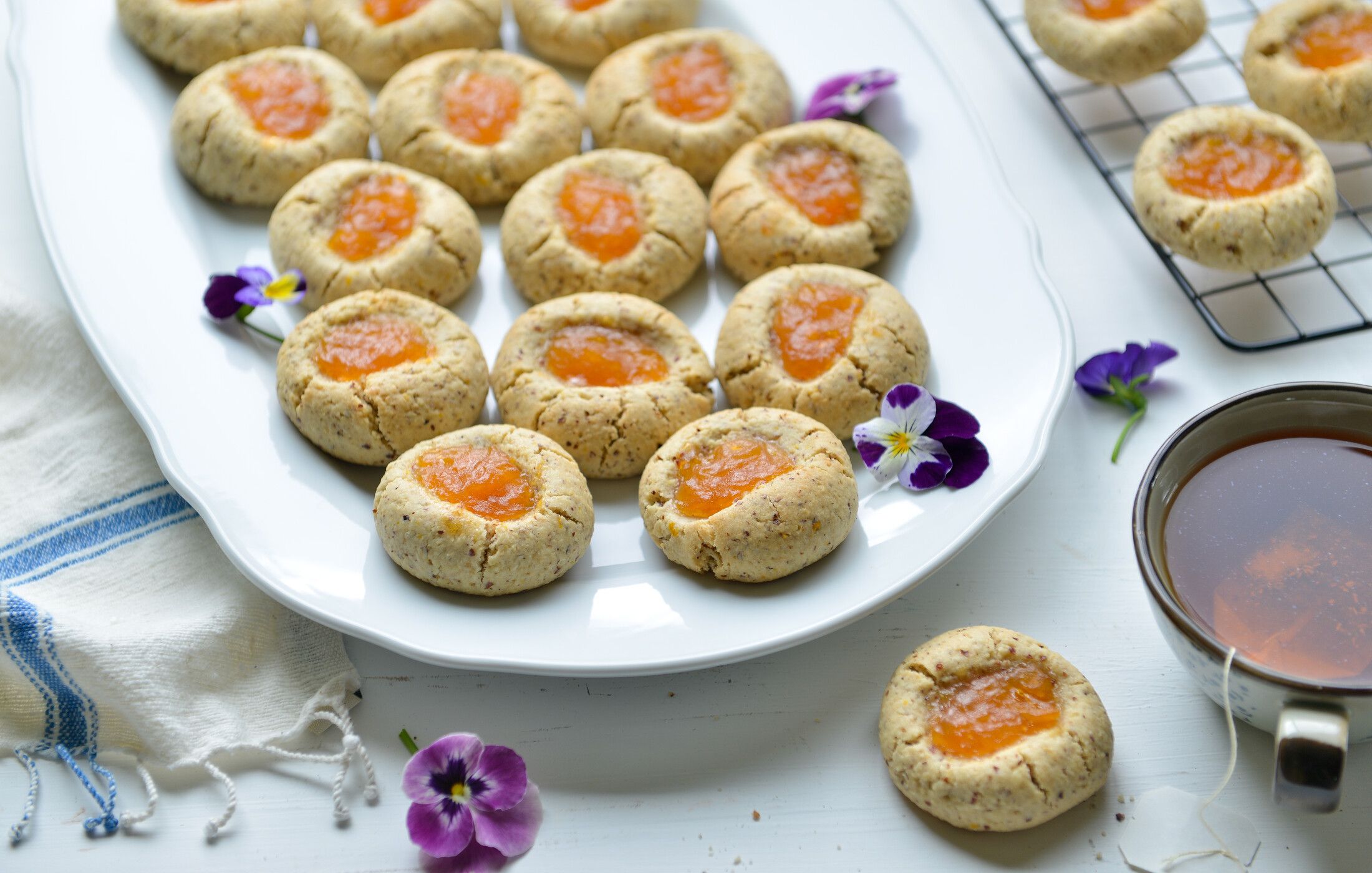 GLUTEN-FREE VEGAN ORANGE HAZELNUT THUMBPRINT COOKIES-1