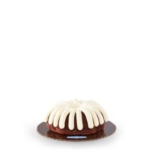 8 inch Bundt cake with with frosting petals