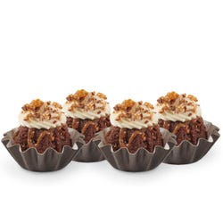 Touchdown Made With SNICKERS® Bundtinis® baked and filled with chopped SNICKERS® Bars