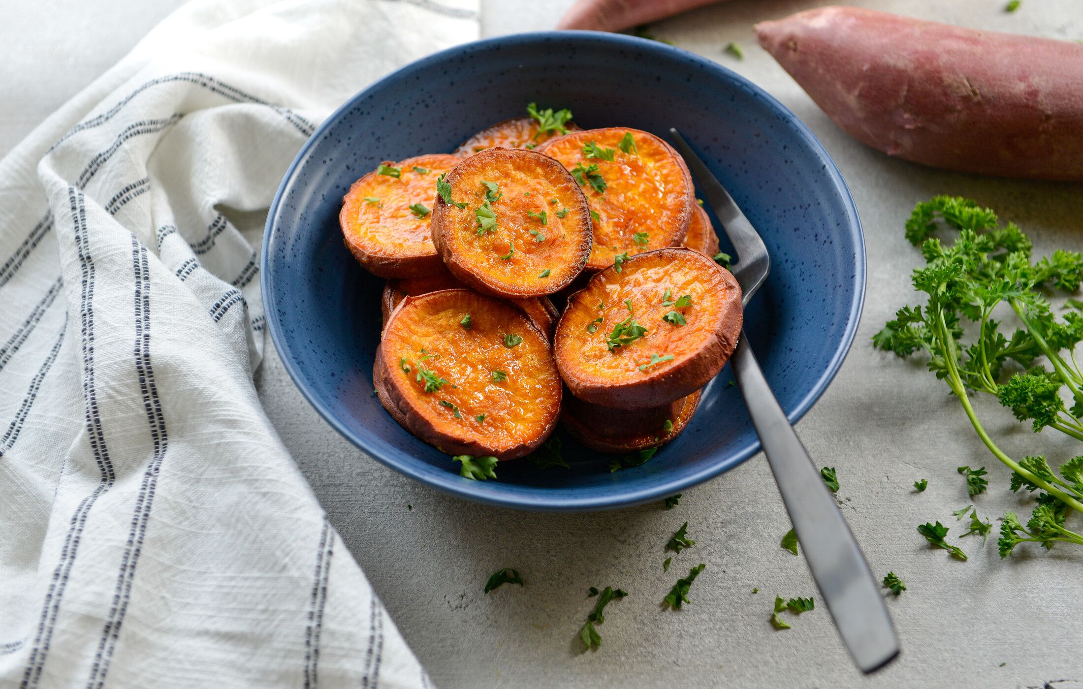ROASTED SWEET POTATO ROUNDS-1