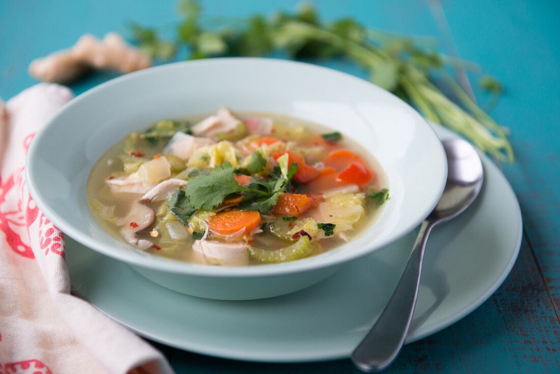 Super Immune-Boosting Chicken Soup Paleo