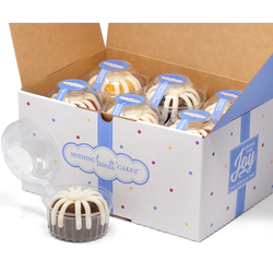 A box filled with 12 individually packaged bundlets.