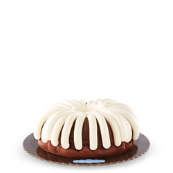 Bundt cake with signature frosting